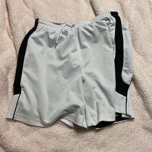 Black/White REVERSIBLE basketball shorts!